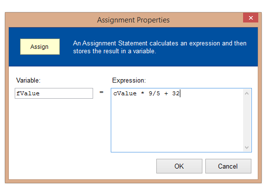 Assignement properties