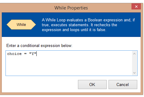 While Loop (indefinite loop) · Lets dive into Flowgorihm